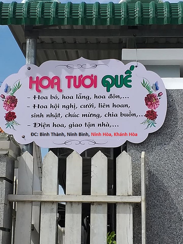 Hoa tươi Quế - Ninh Hòa -Khánh Hòa