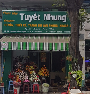 Shop Hoa Tuyet Nhung Bến Lức